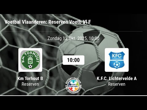 Beloften B KM Torhout - FC Lichtervelde