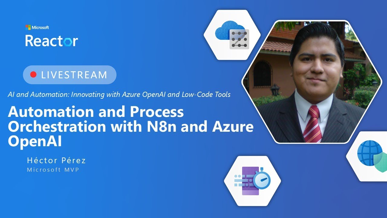 Automation and Process Orchestration with N8n and Azure OpenAI