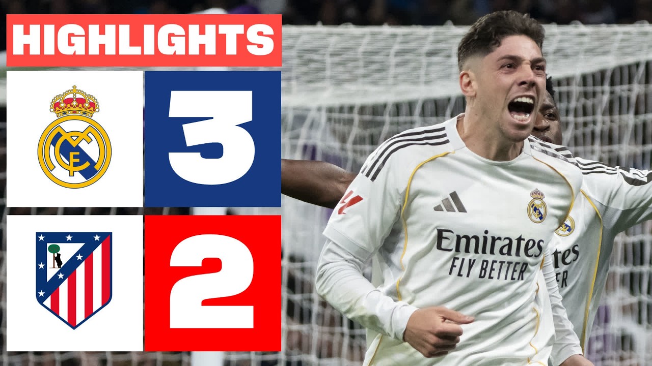 Real Madrid vs Atlético Madrid Highlights