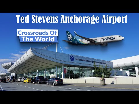walking Tour of Ted Stevens Anchorage International Airport - airport Alaska - United States