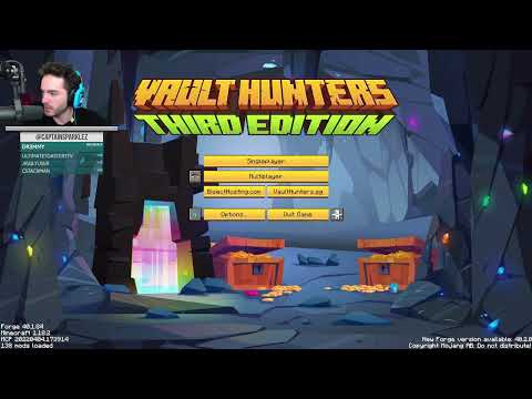 CaptainSparklez “Minecraft: Vault Hunters 1.18 Ep 46 - Dungeon Making” Cut Intro