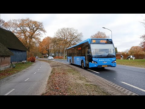 Ten einde sinds 11-12-22: Bussen door Zuidvelde. Doorkomst Citea, 6-12-22 // Now busless: Zuidvelde.