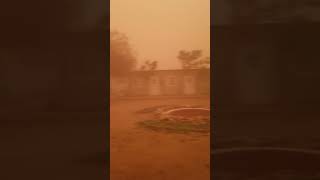 preview picture of video 'Sand storm, Haboob at El Geneina, Darfur, Sudan'