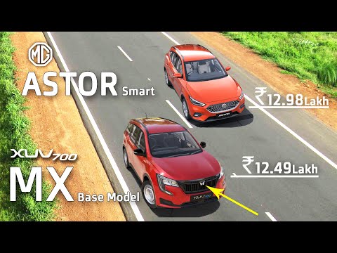 XUV700 MX (base) vs MG ASTOR - (Similar Price)! ⭐WATCH BEFORE YOU BUY⭐