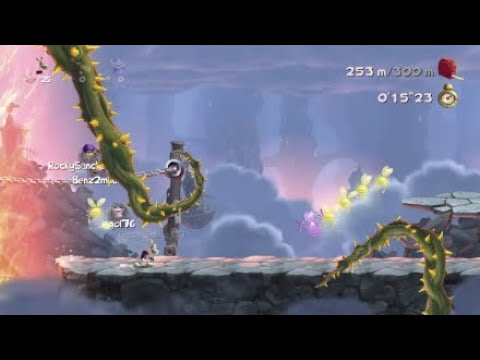 Rayman Legends | Weekly Challenge - Land Of The Lived Death - 18"99      (9/01)