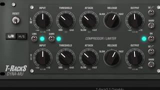 T-RackS Dyna-Mu Compressor/Limiter In-Depth