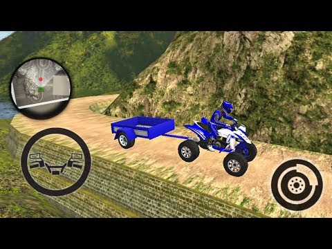 ATV Quad Bike Rider 2018: Uphill Cargo Transporter #1 Android Gameplay FHD