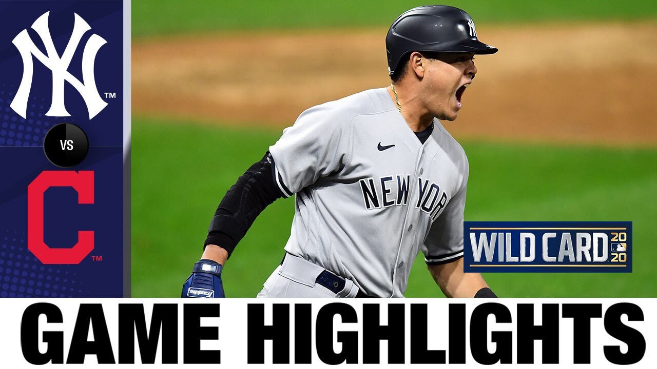 Yankees rally late to sweep Indians, advance to ALDS | Yankees-Indians Game 2 Highlights 9/30/20