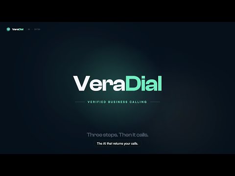 VeraDial demo video