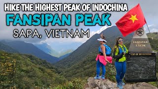 FANSIPAN PEAK HIKE SAPA VIETNAM | ONE DAY HIKING | TRIP TO SAPA BY SLEEPER BUS #sapavietnam #travel