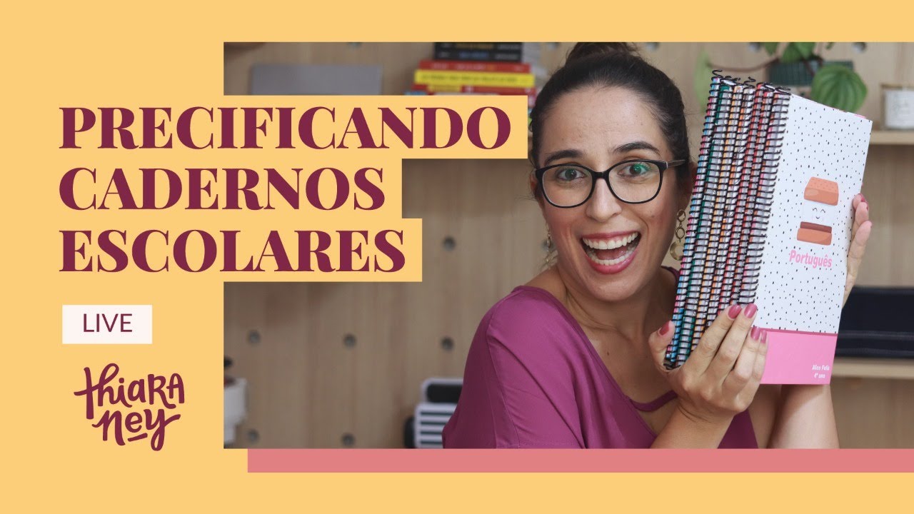 Como precificar cadernos escolares