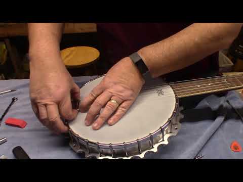 Dean Backwoods 6 string Banjo Setup