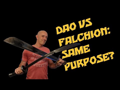 Chinese Oxtail Dao VS Medieval Falchion: The SAME PURPOSE?