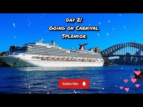 Thumbnail for GOING ON CARNIVAL SPLENDOR :DAY 2! 🥳🥳🥳