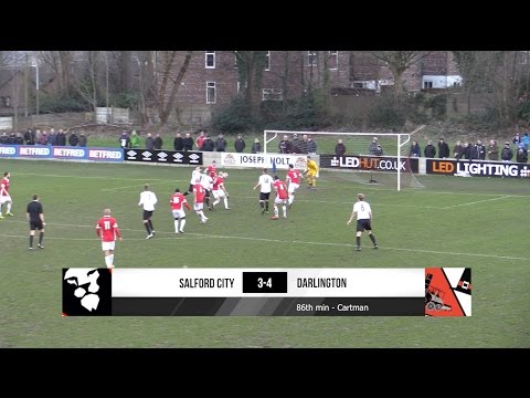 Salford City 3-4 Darlington - Evo-Stik Premier Division - 2015/16
