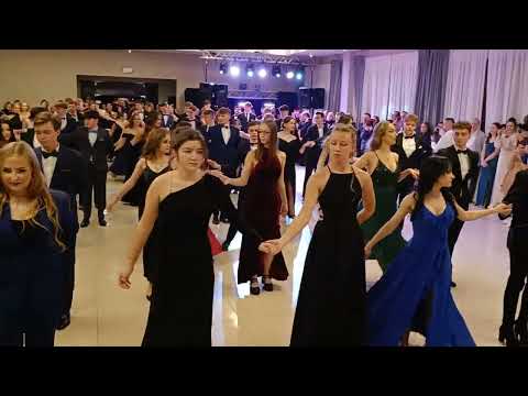 Studniówka 2024 ILO w Kluczborku  Walc Angielski