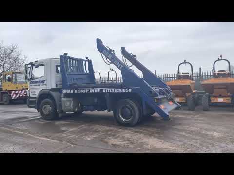 2008 Mercedes Axor 4x2 Skip Loader, In auction Saturday 19th March 2022 - PF08OMC