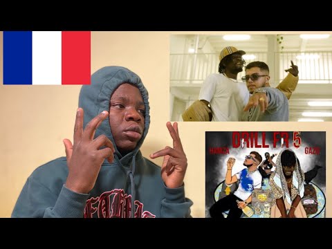 FRENCH RAP REACTION ft GAZO x Hamza - Drill FR 5