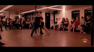 Veronica Toumanova & Asya Moiseeva perform at La Gioia, Paris (#2)