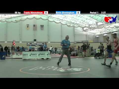 Travis Himmelman vs. Kevin Birmingham at 2013 ASICS University Nationals - FS