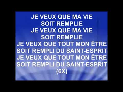 JE VEUX QUE MA VIE SOIT REMPLIE - Église Communauté des Trixhes, Flémalle, Belgique