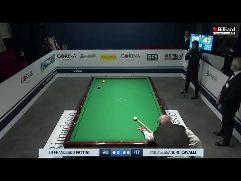 Cavalli Alessandro VS Fattini Francesco - 20° Campionato Italiano Desio