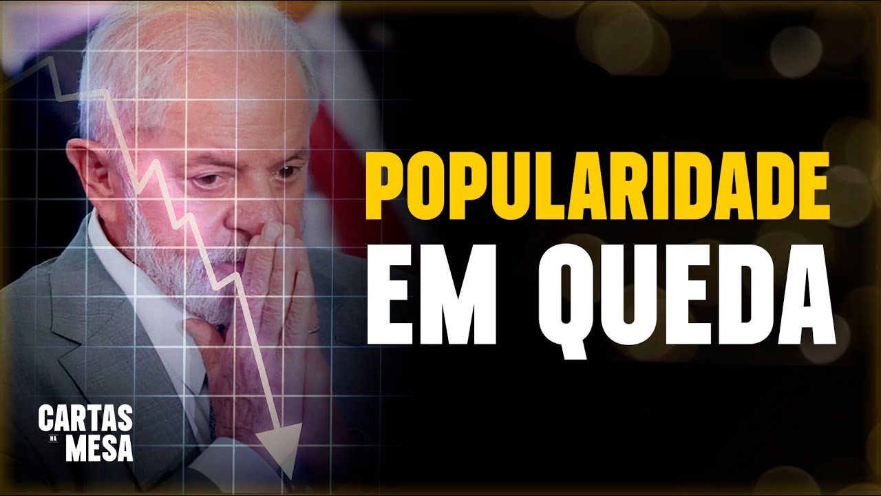 Aprovação de Lula cai em diversas pesquisas