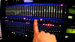 Video thumbnail for Room electronic acoustic correction Samson D-1500 RTA and Samson D-2500 EQ AUTO-EQ system by UnreaLSD Sounds