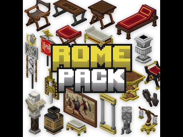 Rome Empire Furniture Volume 1 Minecraft Texture Pack