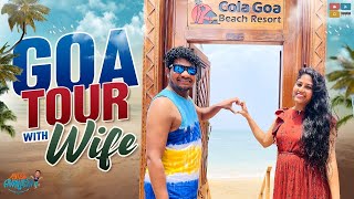 Goa Tour with Wife || Travel vlog || Avinash and Anuja || Jabardasth Avinash || Mukku Avinash