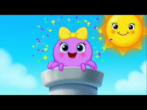 Itsy Bitsy Spider 🕷️ + More Nursery Rhymes | Brave Bitsy's Adventure | Happy Kidds
