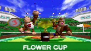 Mario Tennis (N64) Donkey Kong Jr. Doubles Flower Cup [ALL THE MARIOS 735.2]