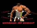 6 PACK WASHBOARD ABS WORKOUT