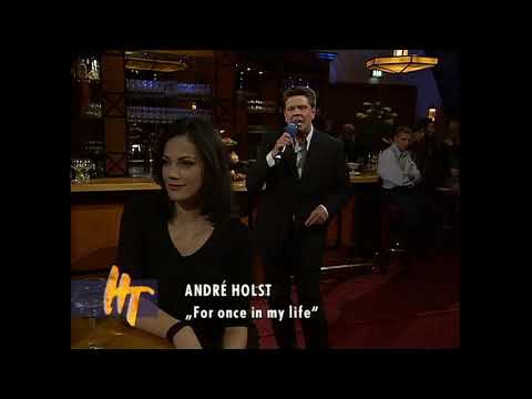 André Holst - For Once In My Life (live gesungen)