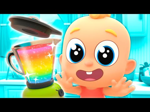 Colorful Fruit Juice Song! 🥤🥝🍌 Learn the Colors with Miliki! + More Nursery Rhymes & Kids Songs