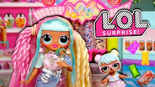Download lagu LOL OMG Family Candylicious Doll Play with Barbie Toys mp3
