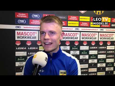 Reactie Jamie Jacobs na afloop van Roda JC - SC Cambuur (1-2)