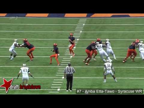 Amba Etta-Tawo (Syracuse WR) vs South Florida 2016