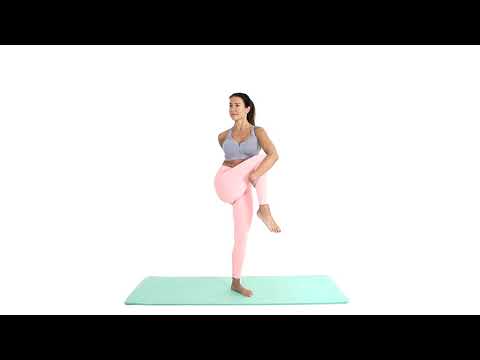 Twisted One Legged Garland Pose | Yoga Pose