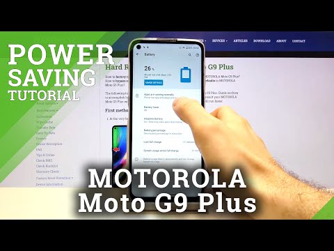 How to Enable Power Saver on MOTOROLA G9 Plus – Battery Saver