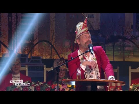 The session chairman "Volker Weininger" | Carnival in Cologne 2024