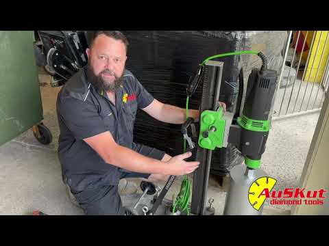 Core Drill Rig Setup