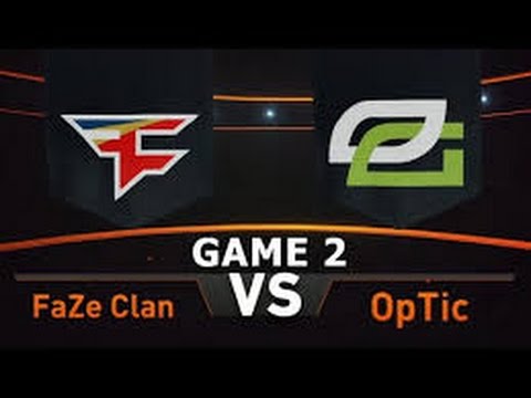 Optic Gaming vs FaZe Clan Game 2 : Call of Duty World League (6/30/16)