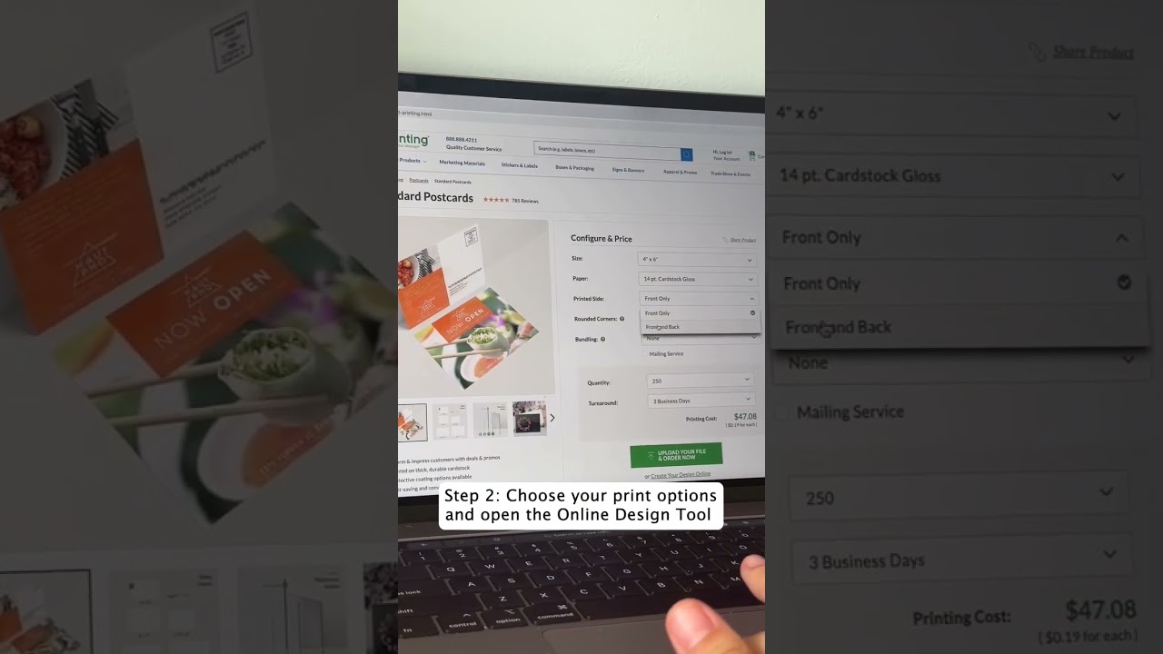 Create Custom Postcards Online