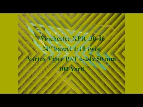 *New* Winchester XPR .30-06: Scope-zero & 1st shots - 4/23/22