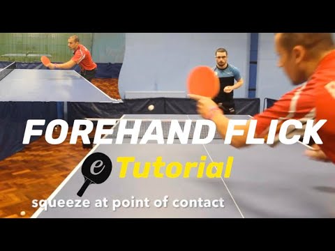VORHAND FLICK Tutorial | eBaTT - Tutorial