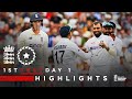 England Bowled Out For 183 | England v India - Day 1 Highlights | 1st LV= Insurance Test 2021