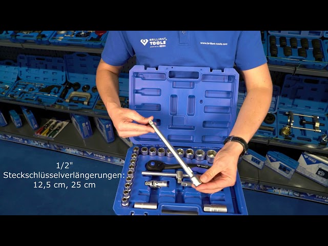 Vídeo relacionado con BRILLIANT TOOLS BT010901 Llave fija doble, 8 x 9 mm [Powered by KS TOOLS]