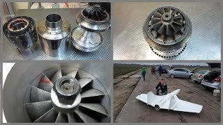 ターボジェットエンジンの製作から飛行まで - たった1ステップ