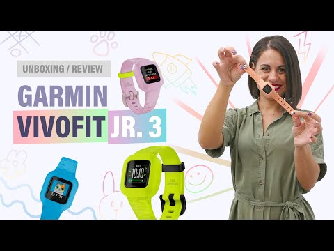 Garmin VivoFit JR 3 🏅  Unboxing y Review (pulsera deportiva niños)